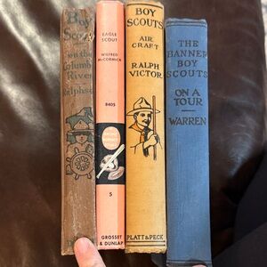 Vintage Boy Scouts Book Collection